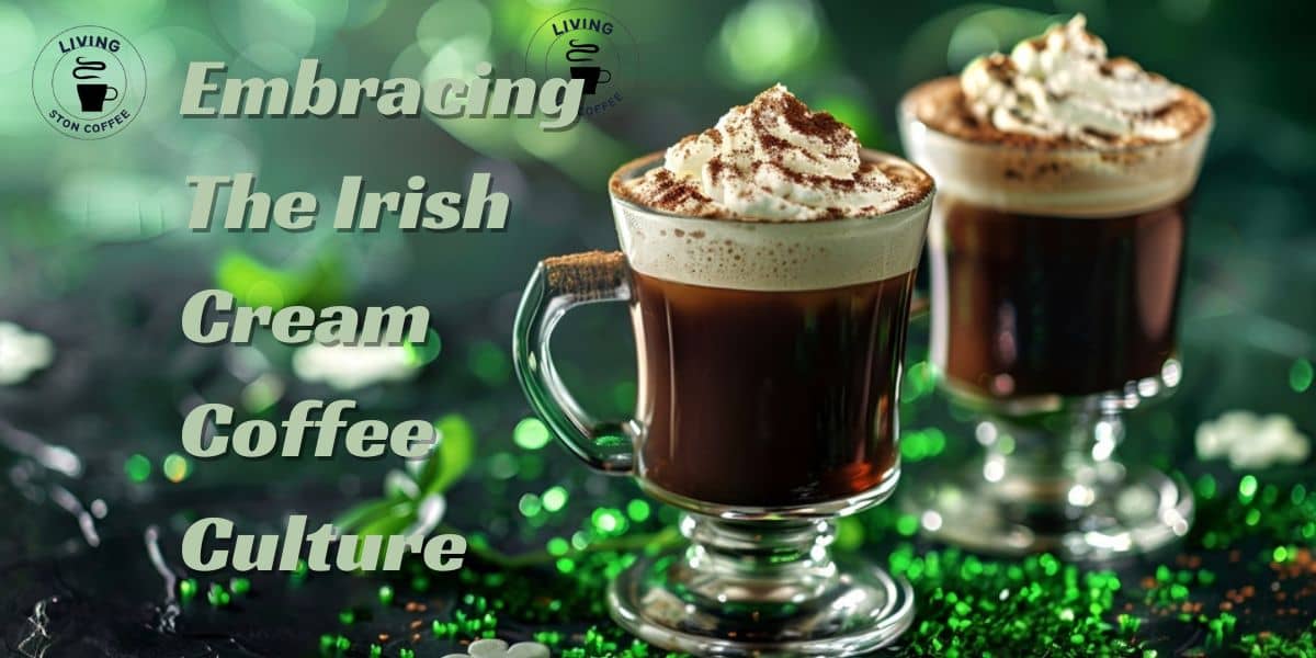 Irish cream flavor coffee