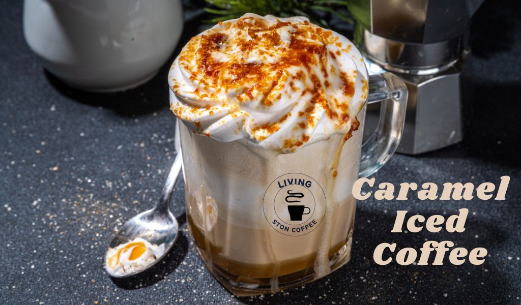 caramel iced coffee